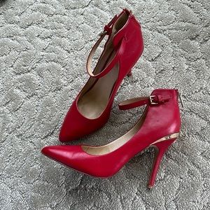 Aldo Red Heels 👠 Women’s Size 7.5